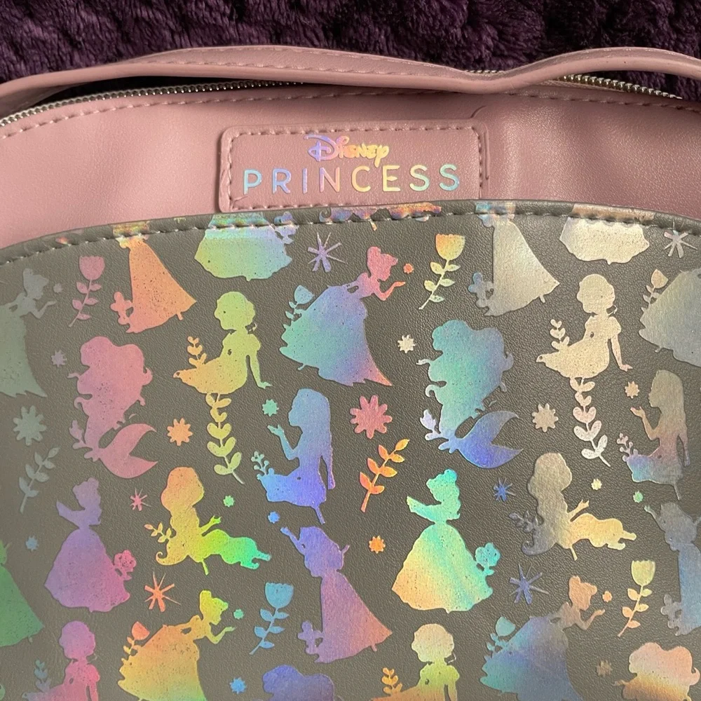 Disney Princess Iridescent Bag with Pink Strap